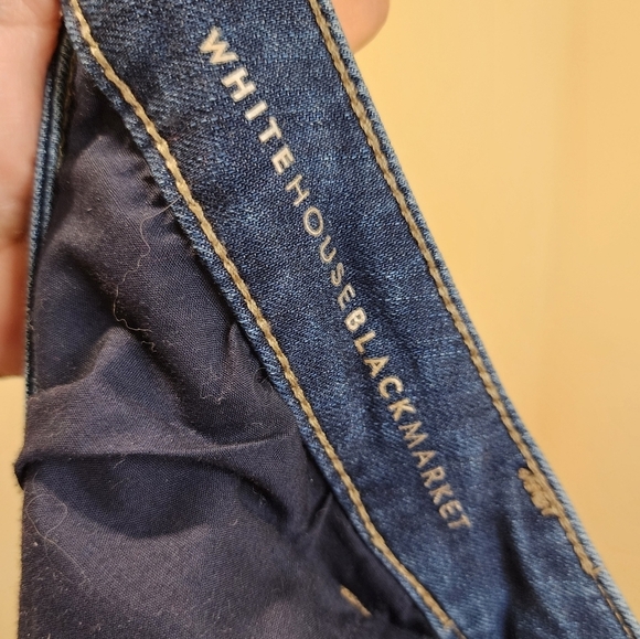 WHBM The Skimmer Washed blue skinny Jeans size 8 - Picture 7 of 11